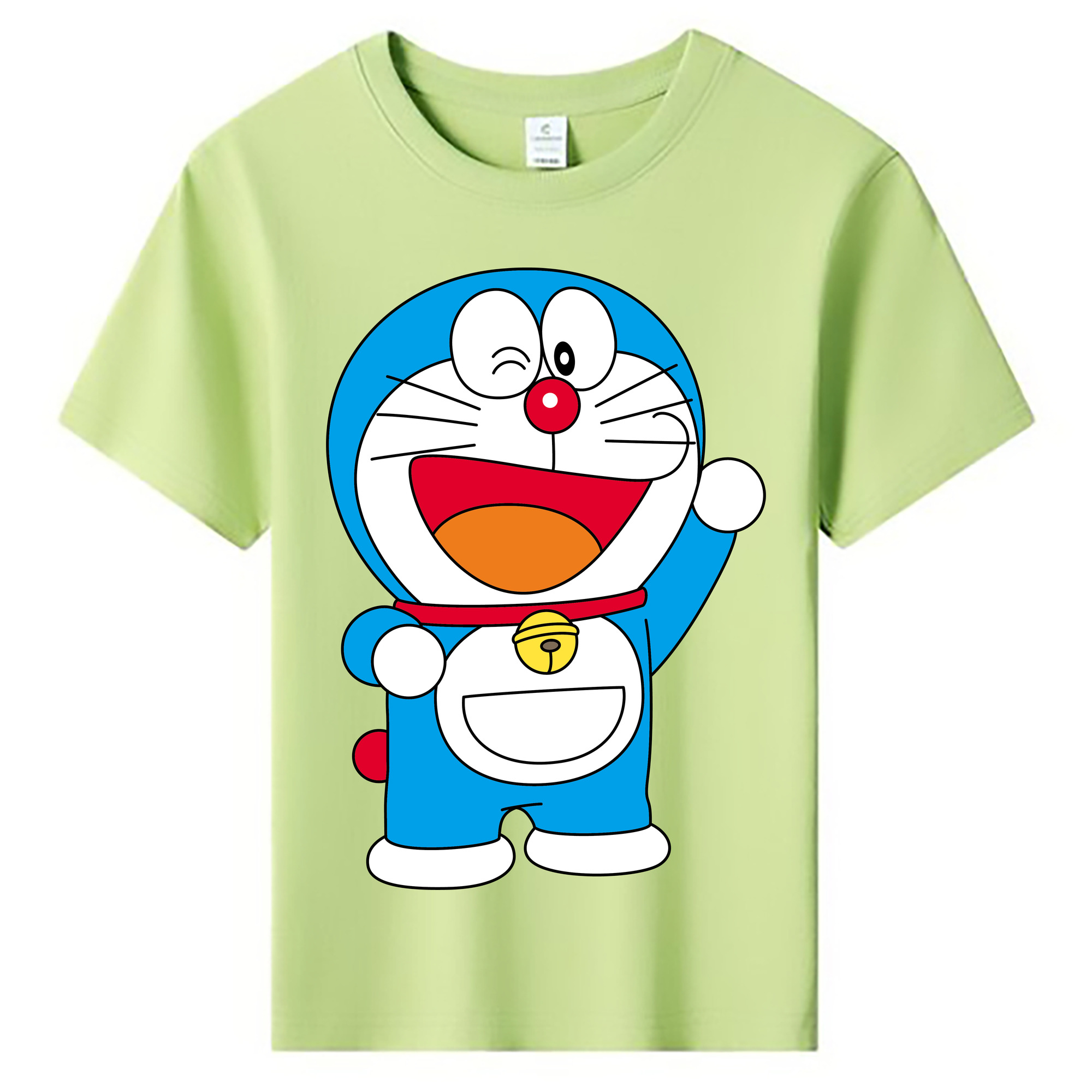（画像用） ドラえもん Doraemon 綿100％キッズTシャツ（フロントプリント）